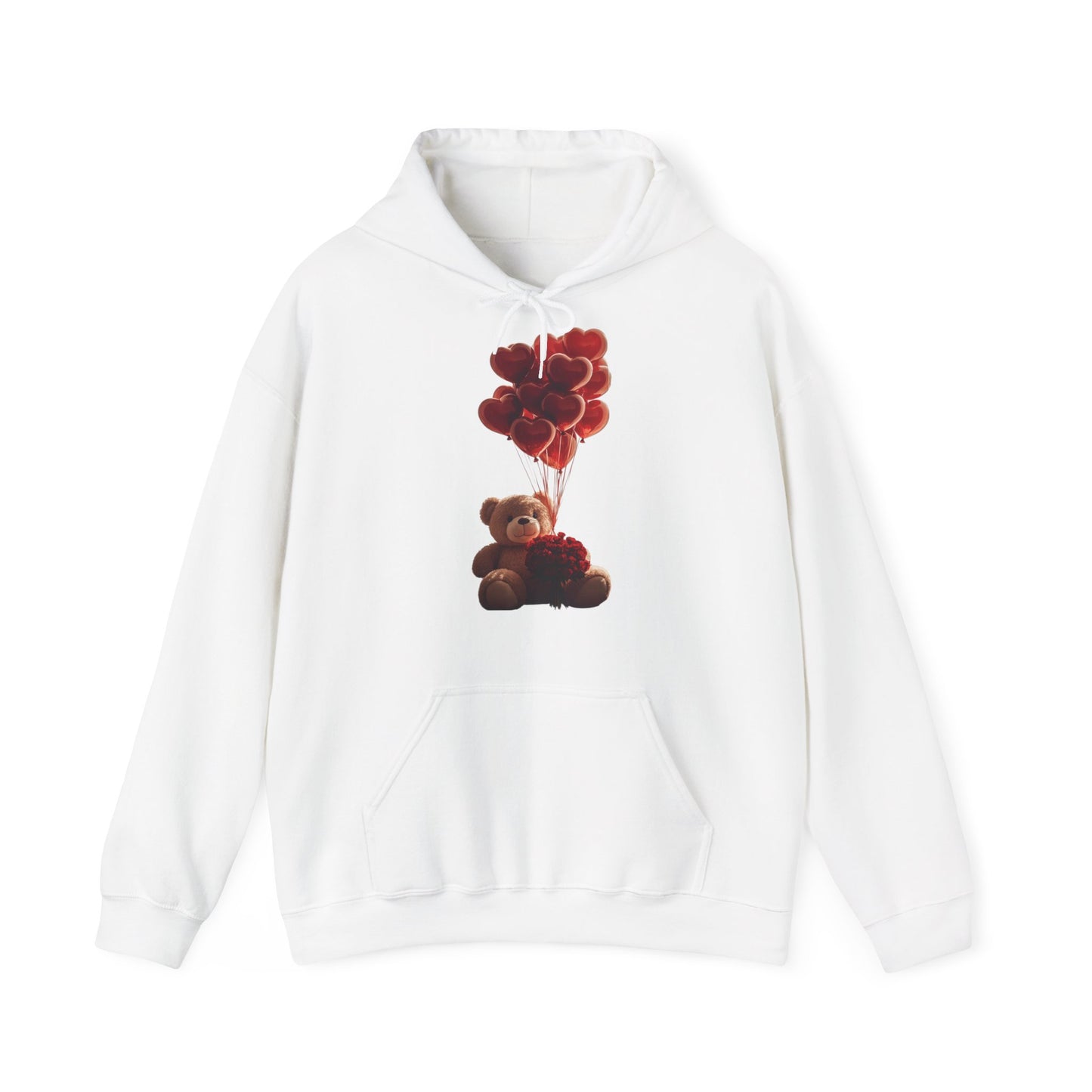 Romantic Teddy Hoodie — "I fell for you, and I’m still falling every day" Valentine’s Hoodie