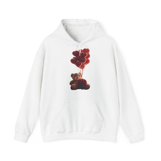 Romantic Teddy Hoodie — "I fell for you, and I’m still falling every day" Valentine’s Hoodie