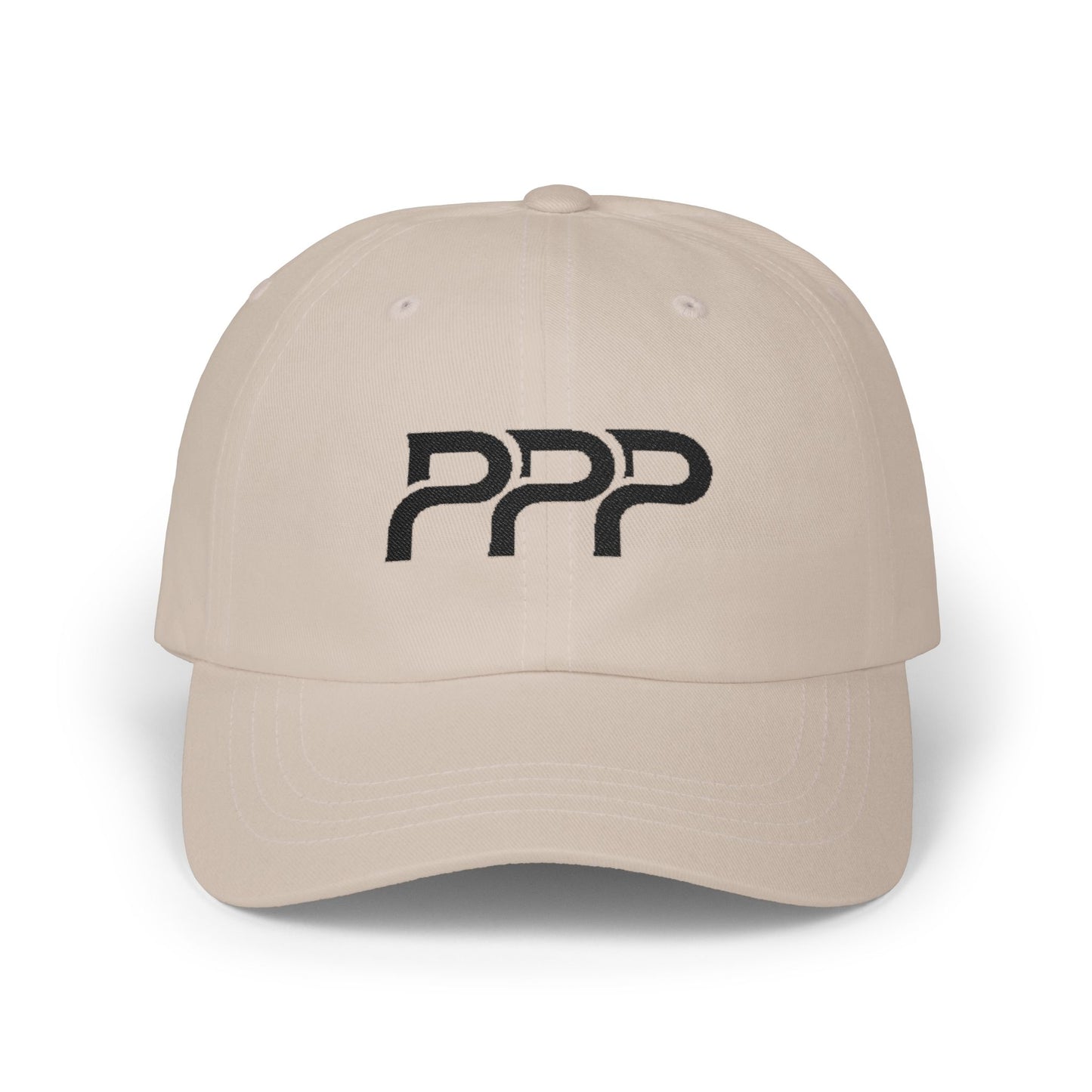 PPP WEAR Unisex Adjustable Baseball Cap — Minimal Logo