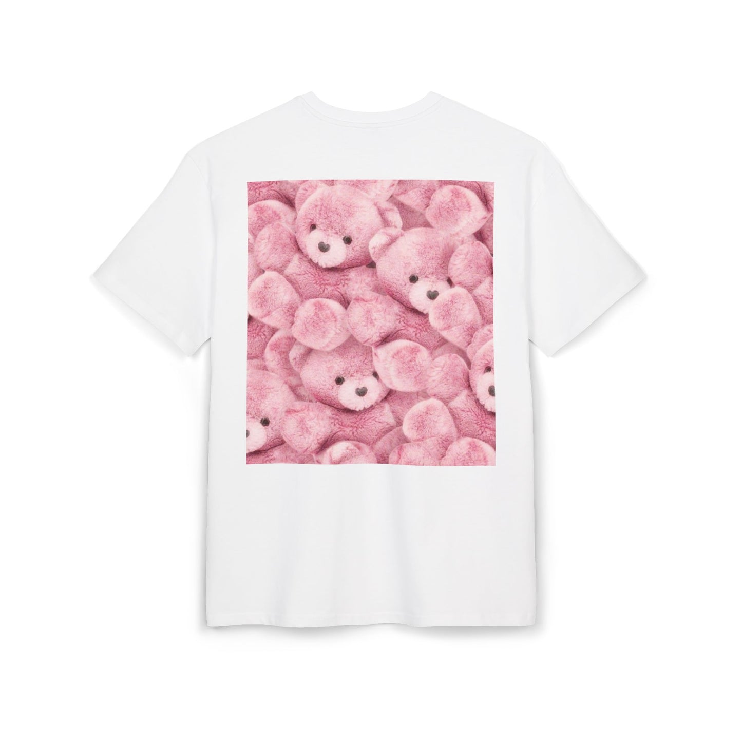 Valentine's day | Pink Teddy Bear Love graphic Tee | Cute Plush Heart Shirt
