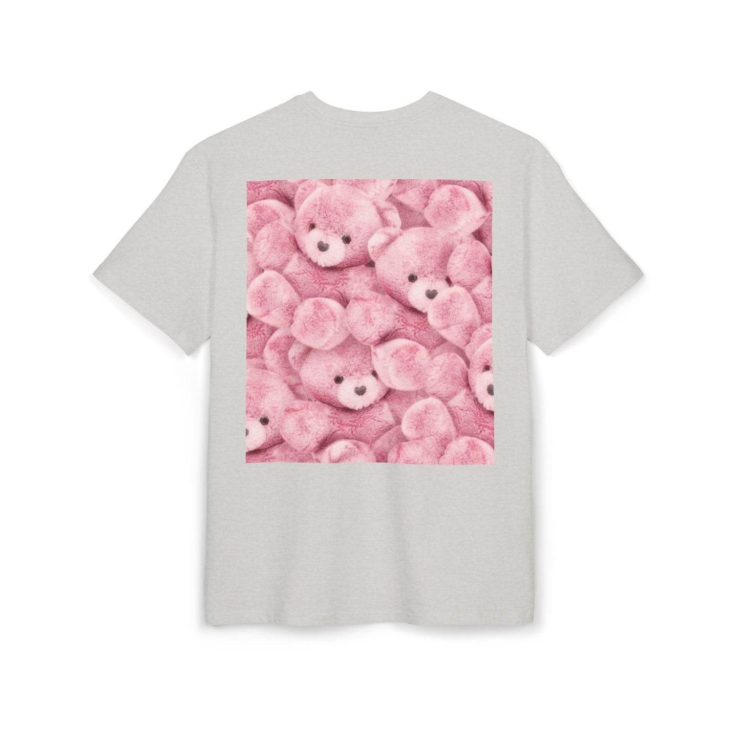 Valentine's day | Pink Teddy Bear Love graphic Tee | Cute Plush Heart Shirt